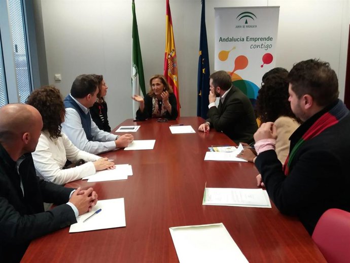 Reunión con los emprendedores