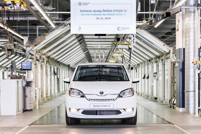 Producción del Skoda Citigoe iV en Bratislava