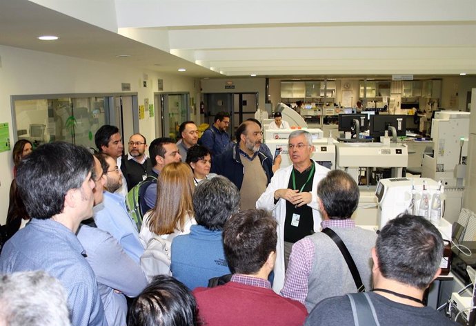 Granada.- Hospital San Cecilio recibe a responsables sanitarios de Chile interes