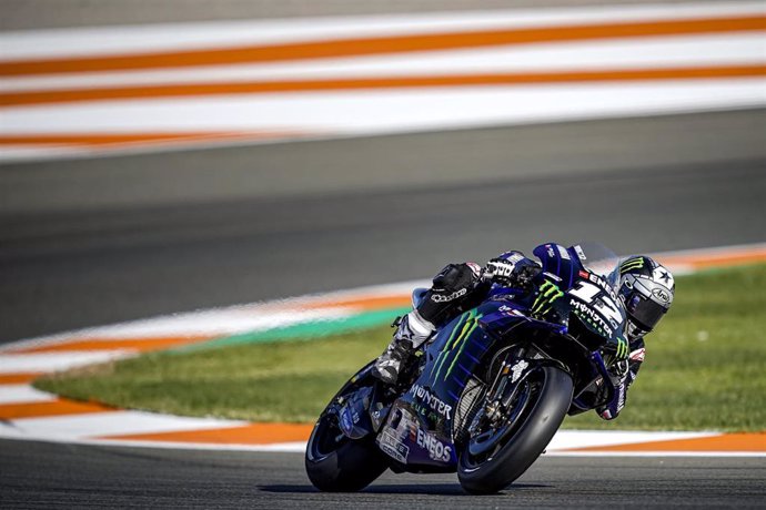 Maverick Viñales en el circuito Ricardo Tormo de Cheste