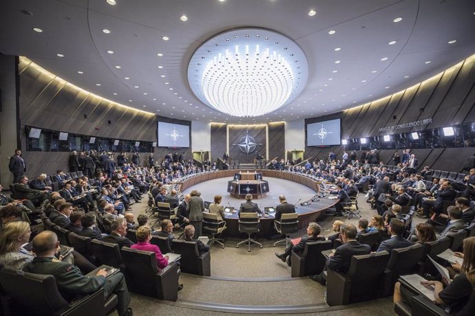 Reunión de los ministros de Exteriores de los países de la OTAN en la capital de Bélgica, Bruselas