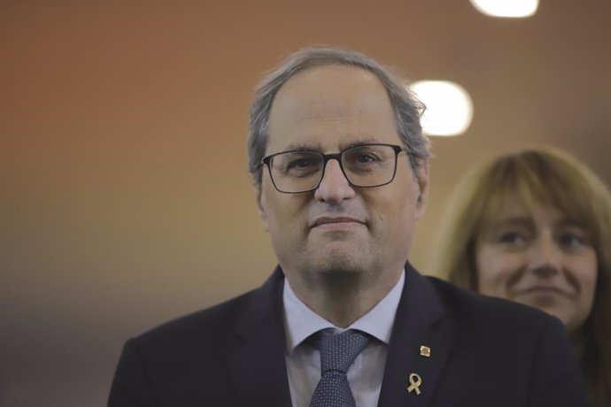 11 de novembre del 2019, Barcelona (Catalunya/Espanya): El president de l Generalitat, Quim Torra.
