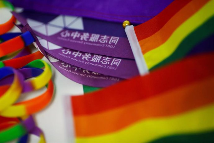 Marcha contra la homofobia en Pekín
