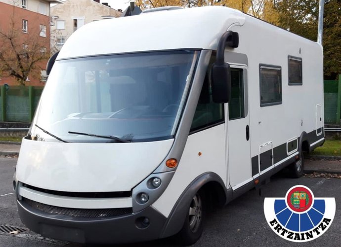 Autocaravana robada.