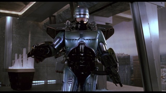Imagen de RoboCop, dirigida por Paul Verhoeven en 1987