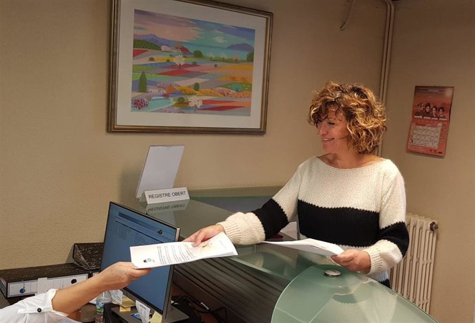 La portavoz de El PI en el Conell de Mallorca, Xisca Mora.