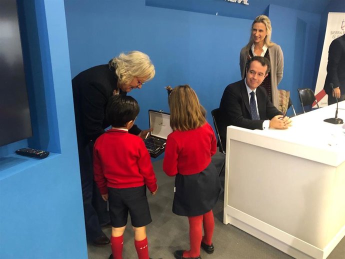 Presentación del villancico compuesto para la Escolanía Sierra Blanca-El Romeral.