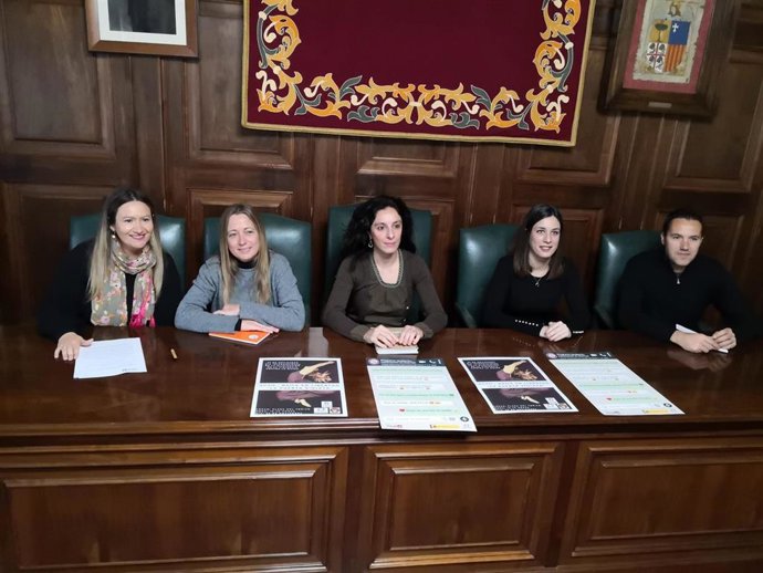 Presentación del programa 'Igualando. Caminando en libertad' en el Ayuntamiento de Teruel