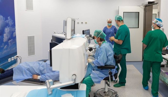 Quirófanos de la Clínica Oftalmológica VISIOON