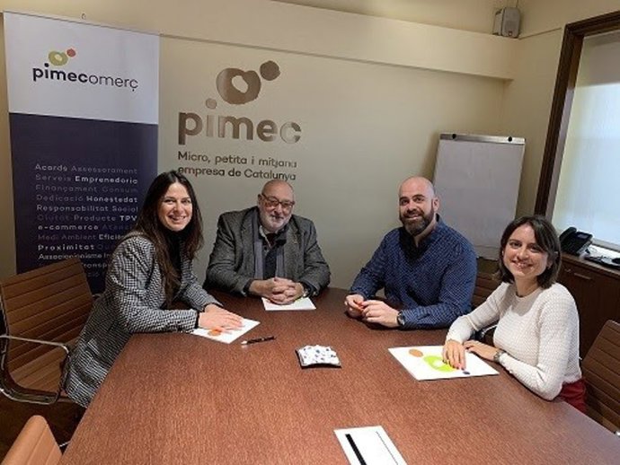 Vanesa Costa, lex Goñi, Marcos Servera y Mercedes Gutiérrez