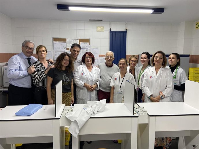 Los miembros de la Junta Directiva del Colegio de Médicos se vacunan contra la gripe