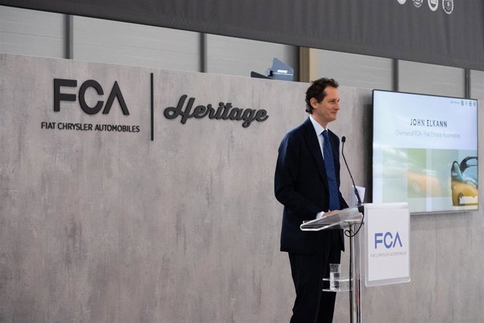 John Elkann, presidente de Fiat Chrysler Automobiles (FCA)