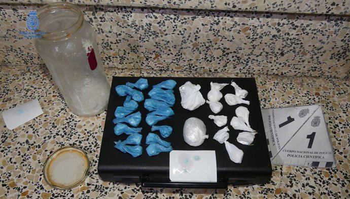 Droga confiscada en un domicili de Manacor