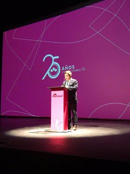 Intervención del presidente de la Diputación de Jaén, Francisco Reyes, en el acto del 25º aniversario de Macrosad