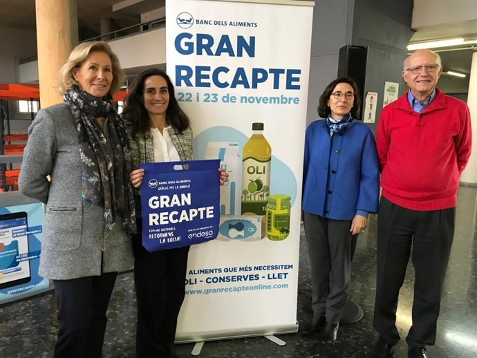 Los bancos de alimentos catalanes celebran este viernes y sábado el Gran Recapte