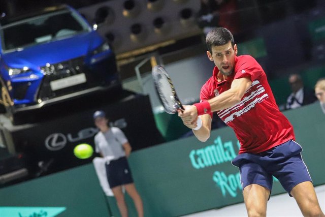 Novak Djokovic, en la Copa Davis 2019