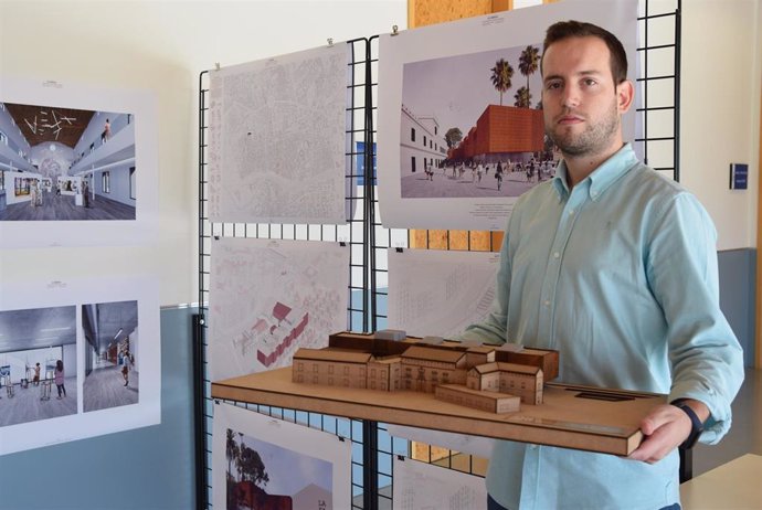 El estudiante de Arquitectura de la Universidad Politécnica de Cartagena (UPCT), Pablo Alburquerque, ha proyectado 'La Fábrica'