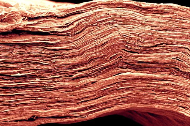 Material nanoscópico 2D apilado en capas