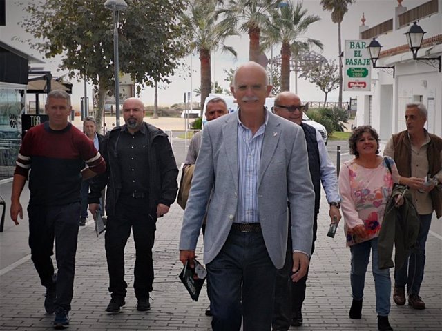 Agustín Rosety, diputado de Vox por Cádiz en un acto en campaña electoral