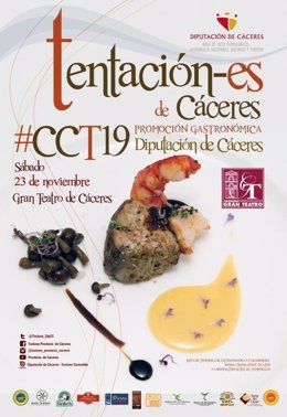 Cartel Tentaciones de Cáceres