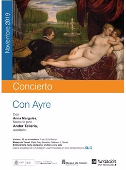 Concierto 'Con Ayre' en el Museo de Teruel