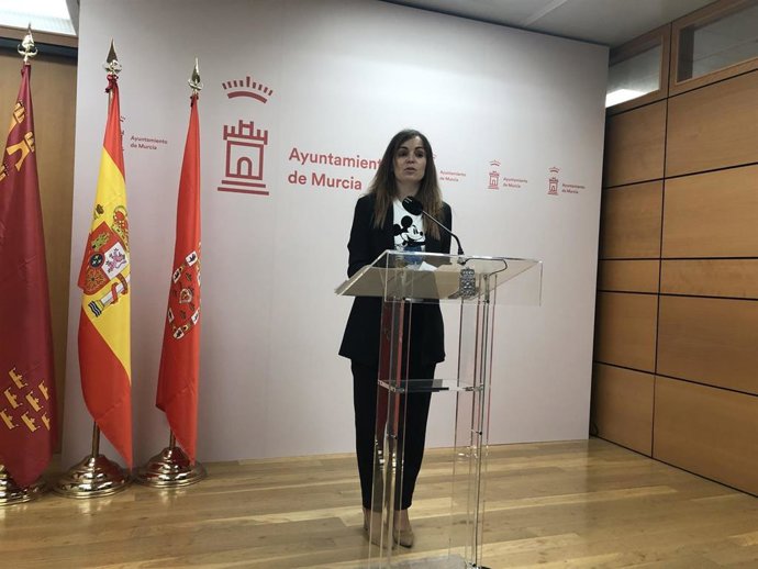 La portavoz del Equipo de Gobierno del Ayuntamiento de Murcia, Rebeca Pérez