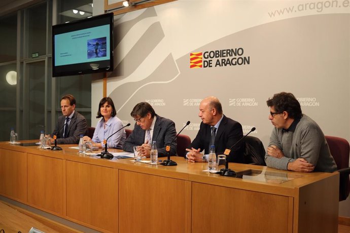 Presentación de la estrategia de Aragón para la promoción del sector de la nieve.