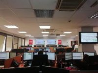 Herido grave el conductor de un camión tras caer el vehículo desde un puente en la A-356 a su paso por La Viñuela