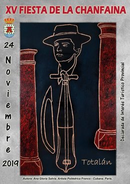 Cartel de la Fiesta de la Chafaina de Totalán