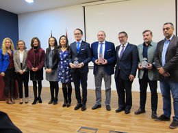 El delegado en los Premios Menina