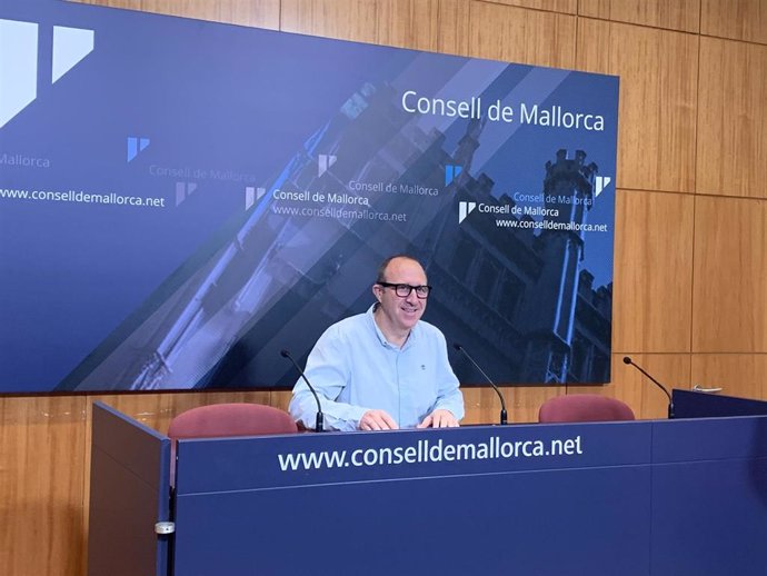 El portavoz del Grupo Socialista en el Consell de Mallorca, Andreu Alcover.