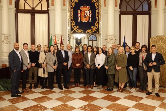 L Ayuntamiento de Málaga recibe a una delegación de Canadá que está visitando la ciudad para conocer de primera mano los avances de Málaga como Smart City