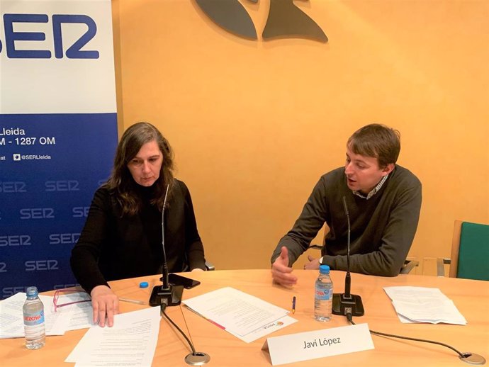 El diputado S&D en el Parlamento Europeo Javi López (PSC) en el II Frum Agrolimentari organizado por Ser Catalunya-Rdio Lleida el 22 de noviembre de 2019
