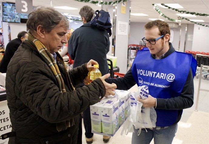 Recogida de alimentos de Huelva.