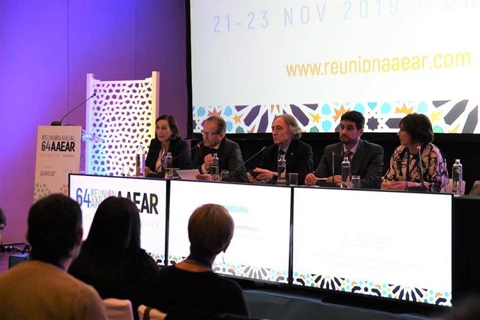 Imagen de la inauguración del encuentro de anestesistas en Granada