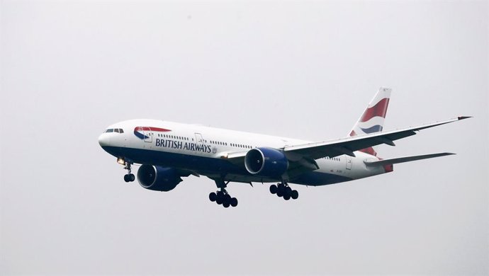 Avión de British Airways. 