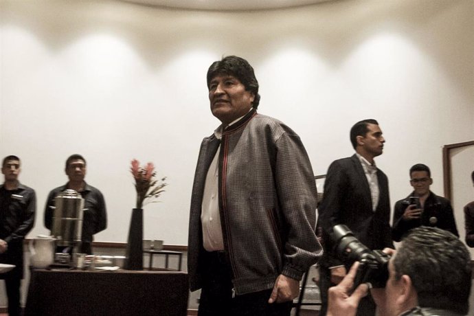 El ex presidente boliviano Evo Morales