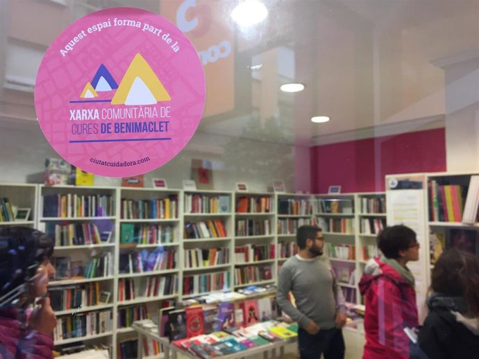 Local con la distinción de Xarxa de Cures de Benimaclet