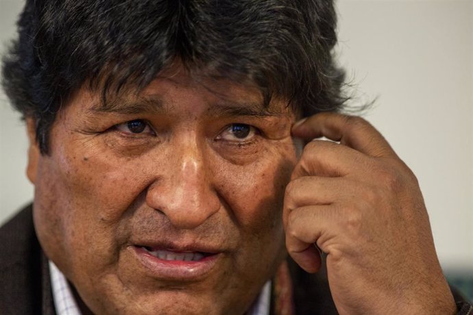 Evo Morales, ex presidente de Bolivia 