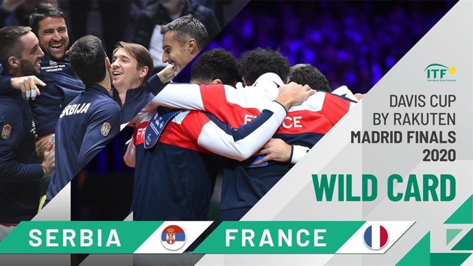 Francia y Serbia reciben las invitaciones para jugar las Finales de la Copa Davis en 2020.