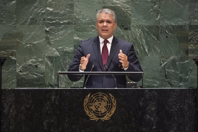 Colombia.- Duque anuncia que el diálogo nacional en Colombia comenzará este domi