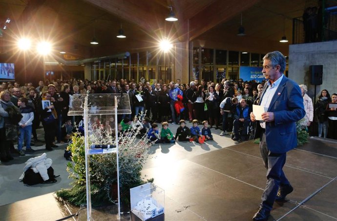 Presentación oficial de la temporada 2019/2020 de la estación de esquí de Alto Campoo, en el Impluvium de Reinosa