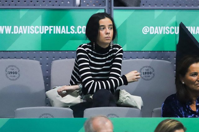 Victoria Federica, en la semifinal de la Copa Davis 2019