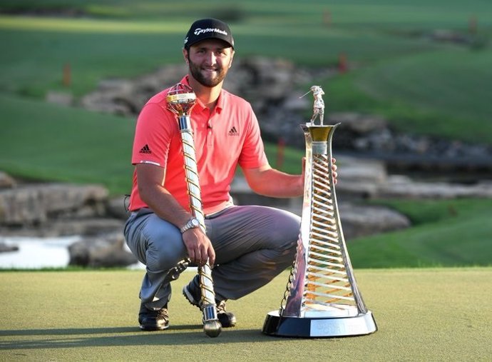 El golfista español Jon Rahm gana la Race to Dubai