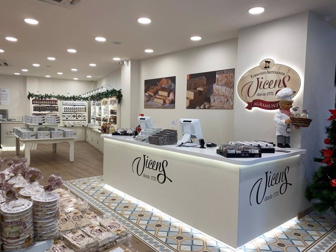 Torrons Vicens obre a Madrid la seva botiga més gran del món.