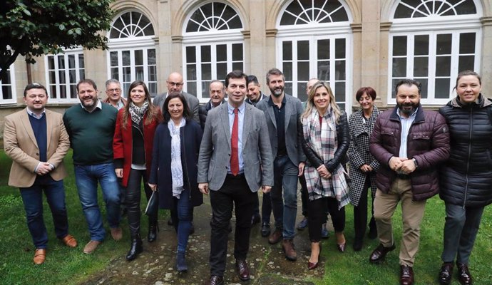 Reunión de los socialistas gallegos para formar la próxima directiva y ejecutiva de la Fegamp