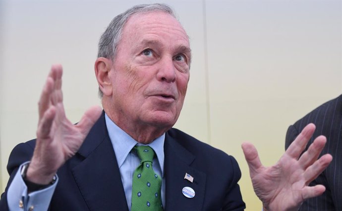 EEUU.- El ex alcalde de Nueva York Michael Bloomberg anuncia su candidatura a la
