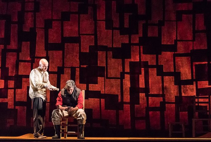 Diego Lorca y Pako Merino en 'La zanja'