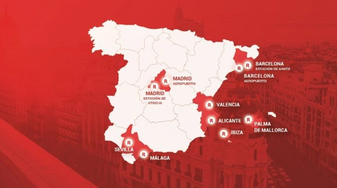 Record go cuenta con diez oficinas de alquiler de coches en España