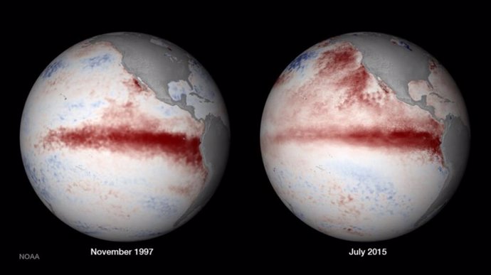 Un nuevo y extraño patrón climático rige El Niño cada vez más intenso